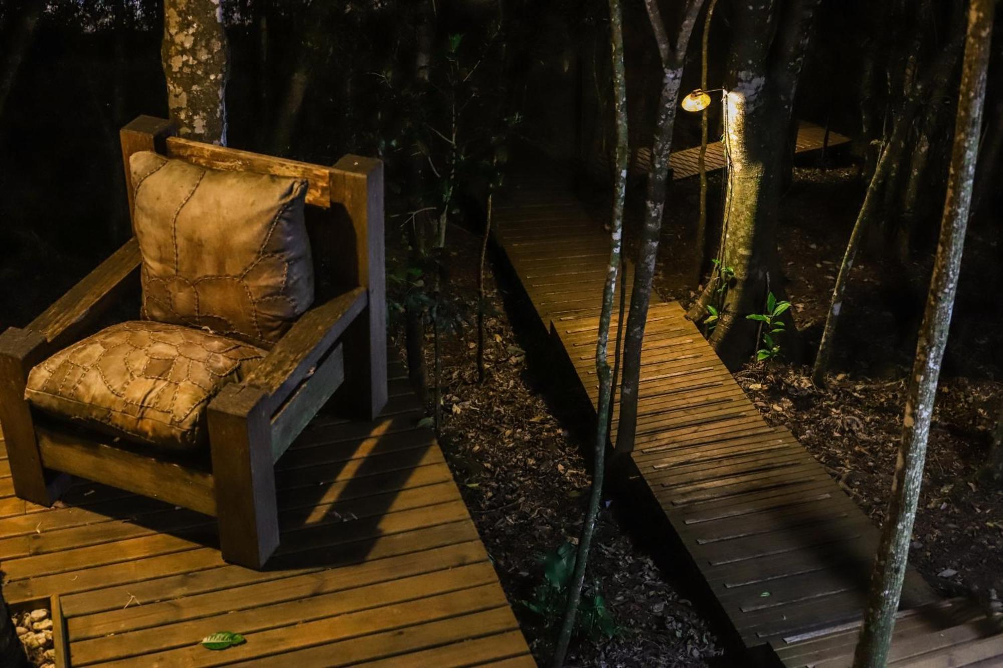 Chale Da Arvore, Vivenda Serra Velha, Chales De Montanha Timbe do Sul エクステリア 写真